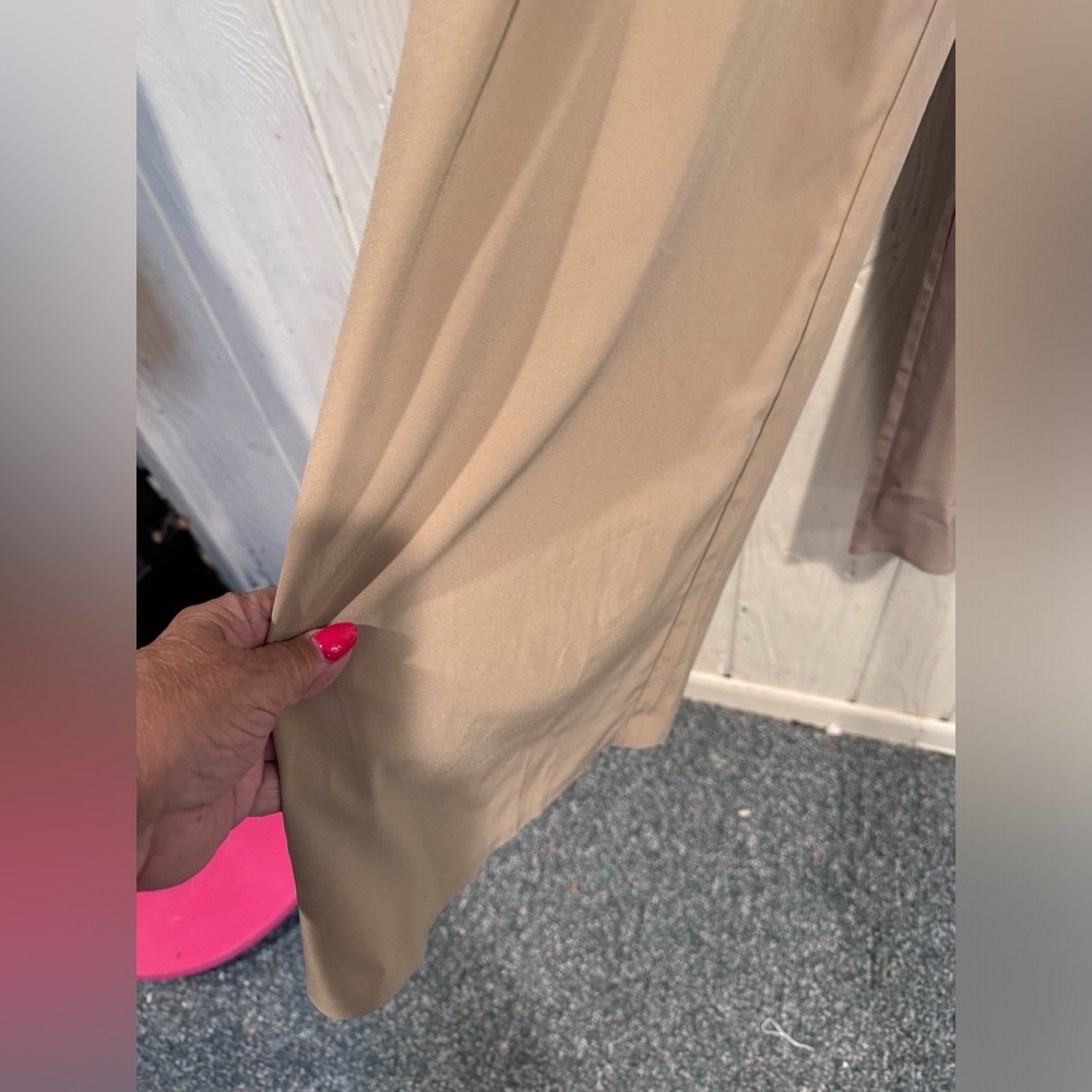 Zyia Wide Leg Khaki Pants, Size XL - Picture 2 of 11